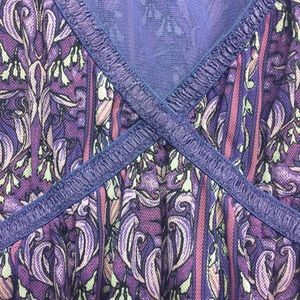 Max Studio sleeveless purple summer dress